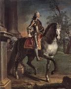 Joseph Highmore Equestrian portrait of King George II oil painting picture wholesale